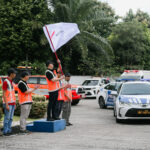 Flag Off Menandakan Kesiapan Petugas dan Kendaraan Operasional dalam Memberikan Pelayanan Terbaik pada Periode Lebaran
